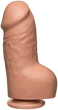 Doc Johnson Fat D 8 in w Balls Firmaskyn Dildos, 800 g