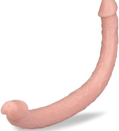 LOVE AND VIBES - Giant Flexible Double-Ended Dildo 17.50 inches