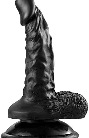 Majestic Curve 6.3 inch Dildo for Anal - Black