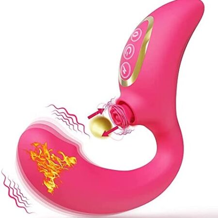 Flapping G Spot Vibrator Adult Sex Toys for Women, Heating Clitoral Vibrator Vibrating Dildo Sex Toys4women with 5 Slapping & 10 Vibrating Modes, Clitoralal Stimulator Vibratorters for Woman Couples