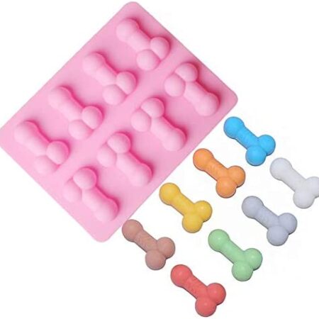 Akin Christmas Cake Moulds, Cake Mold, Sexy Penis Cake Mold Dick Ice Cube Tray Silicone Mold Soap Candle Moulds Sugar Craft Tools Bakeware Chocolate Moulds