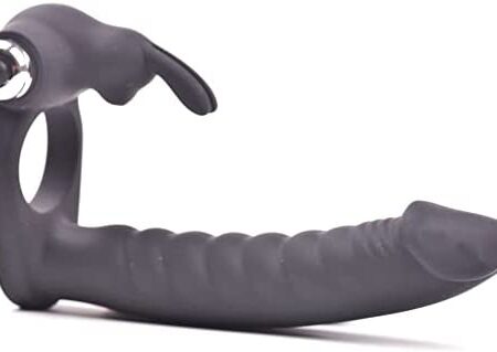 BeHorny Vibrating Anal Beads with Rabbit Vibrator Clitoris Stimulator