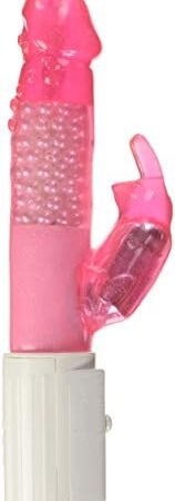 Minx Powerslide Rabbit Vibrator, 5 inch - Pink