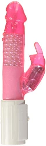 Minx Powerslide Rabbit Vibrator, 5 inch - Pink