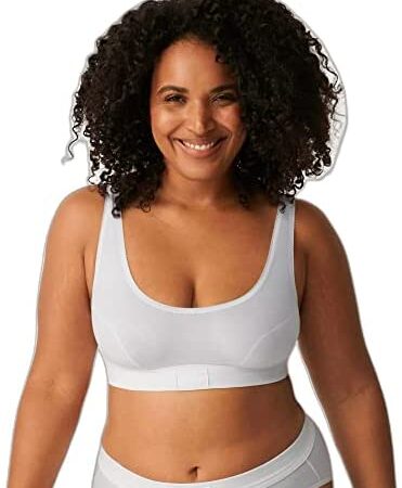 sloggi Women's Double Comfort Crop Top. A classic top made from extra-soft cotton for breathability and comfort