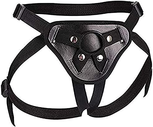Bondage Masters Strap-On Harness Kit Pegging Belt, Black,