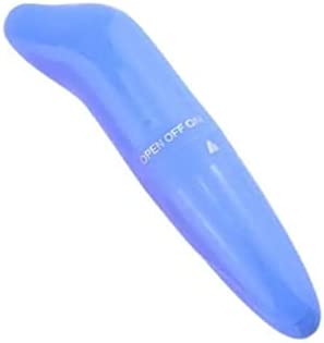 Dolphin Bullet Vibrator Sex Toy Ladies Massager Clitoris Battery Operated Vagina Adult Stimulator Water Resistant (Blue)