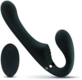 No-Parts - Avery Strapless Strap-On Vibrating Dildo - with Wireless Remote Control - 22 cm/ 8.5"