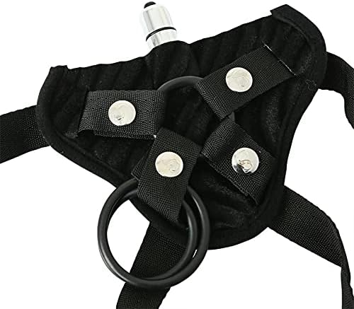 Strap On - Vibrating Corsette Strap-On - Black
