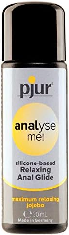 pjur Analyse me! Relaxing - Silicone-Based Personal Lubricant for Comfortable Anal Sex - Extra-Long Lubrication (30ml)