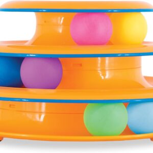 Catstages Tower of Tracks Interactive 3-Tier Cat Toy