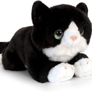 Deluxe Paws Signature Cuddle Kitten, 32cm (Black)