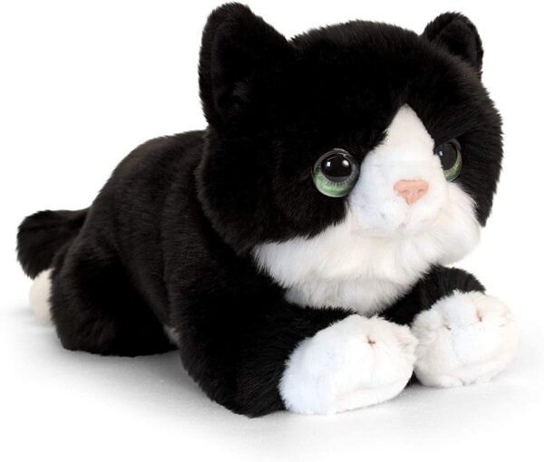 Deluxe Paws Signature Cuddle Kitten, 32cm (Black)