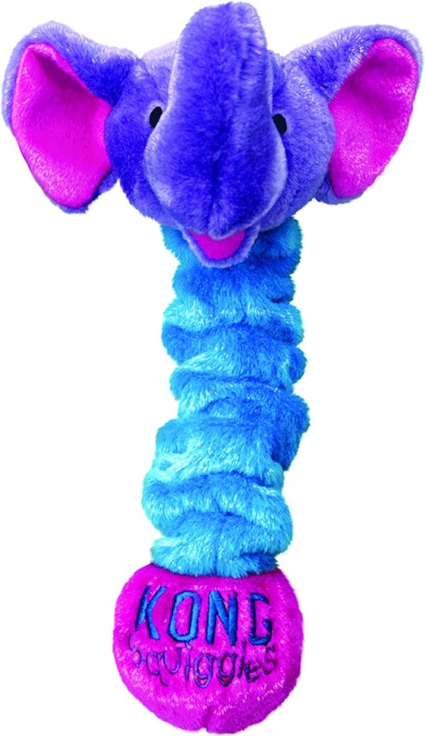 KONG Squiggles Dog Toy - Small, Blue