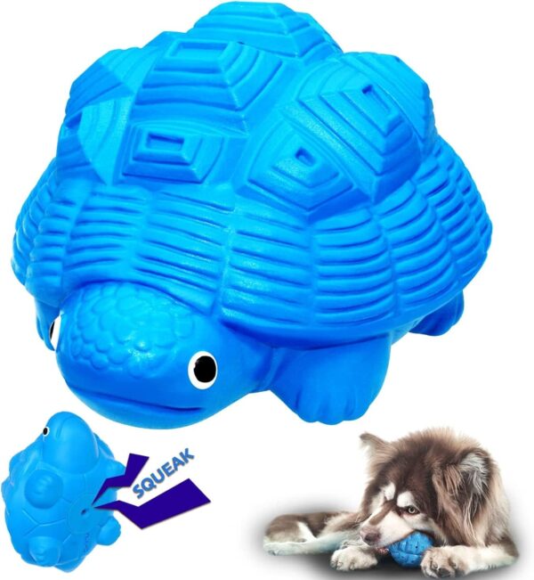 YILAKO Indestructible Dog Toys, Squeaky Dog Toys for Aggressive Chewers, Dog Chew Toy for Boredom for Medium Large Dogs Gifts for Dogs