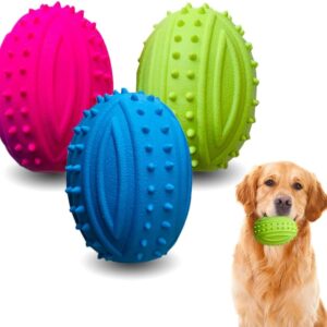 Dog ball and Fetch Game teathing Ball Toys Dogs Exercise Training for Large Medium Small Dogs Hands Free Ball Free Pick Up and Throw Play Toy for Puppy Exercise & Training