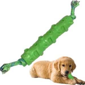 Fadcaer Dog Chew Toys,Interactive Dog Toys for Boredom Dog Chew Rope Toys for Teeth Cleaning and Training Indestructible Dog Toys Dog Accessories Chew Toys for Small Medium Breeds (Green)