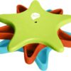 Iquities Interactive Dog Puzzle Toy, Twister Boredom Buster Treat Dispenser, Brain Training Game for Dogs, Blue Red & Green