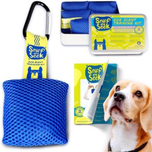 Race&Herd| Sniff and Seek Dog Scent Training Kit, Dog Nosework Kit - Dog Training Kit, Scent Work Kit For Dogs, Dog Brain Games For Dogs, Dog Sniffing Toys