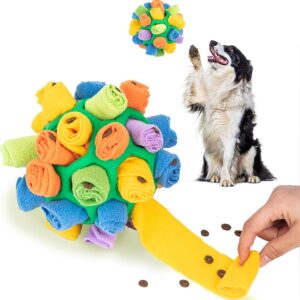 VidFair Dog Toys,Pet Dog Snuffle Ball Pet Sniffing Training Toy Treat Dispenser Slow Feeder Dog Relieve Stress Nosework Puzzle Toy Pet Products,Applicable to Large,Medium,Small Dogs