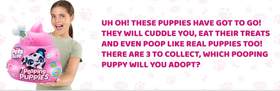 Pooping ; Puppies ; Pets; Alive ; Real ; Toilet Training