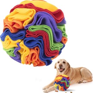 Snuffle Mat for Dogs,Interactive Dog Toy Ball,Dog Puzzle Toy,Dog Feeding Mats,Foraging Mat for Dog,Sniffing Mat,Encourages Natural Foraging Skills for Training,Stress Relief for Small Medium Dogs Pets