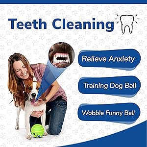 training dog ball, cleaning teeth, funny ball, wobble funny ball,