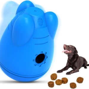 ZIKKTA Dog Toys, Interactive Treat Dispenser - Slow Feeder Activity Puppy Toy for IQ, Manners, Agility & Discipline Training