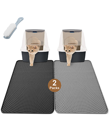 cat litter mat