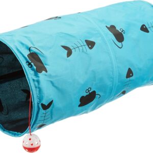 Ancol Small Cat Tunnel, 50 cm, Blue