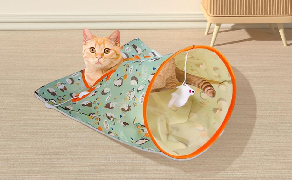 Cat Play Tunnel Bag