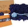 SNUFFLE MAT for Dogs Puppies, Interactive Dog Toys, Brain Games and Puzzle Feeder, Foraging Scent Work