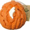 Pet-Fun® Treat Ball Dog Toy Pomelo, Tough Dog Balls hiding the treats, Interactive IQ Puzzle Chew Toy, Erratic Bounce, Dog Enrichment Toy, Virtually Indestructible for medium small dogs