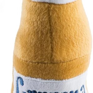 Haute Diggity Dog Grrrona Beer Bottle, Plush Designer Dog Toys with Interactive Squeaker, Stimulating Pet Enrichment, Machine-Washable & Safe Materials for All Breeds, Size Medium