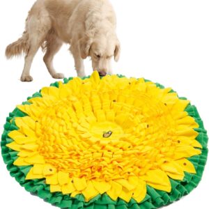 WYSWYG Snuffle Mat for Dogs Large Breed 26.4"*26.4", Dog Enrichment Toys for Puppies to Encourage Natural Foraging Skills, Pet Snuffle Mat for Stress Relief and Slow Feeding