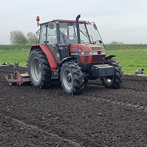 tractor in field