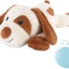 WEOK Puppy Heartbeat Toy, Dog Heartbeat Toy for Separation Anxiety Relief, Puppy Toy with Heartbeat Stuffed Animal Anxiety Calming Behavioral Aid Plush Toy for Dogs Cats Pets