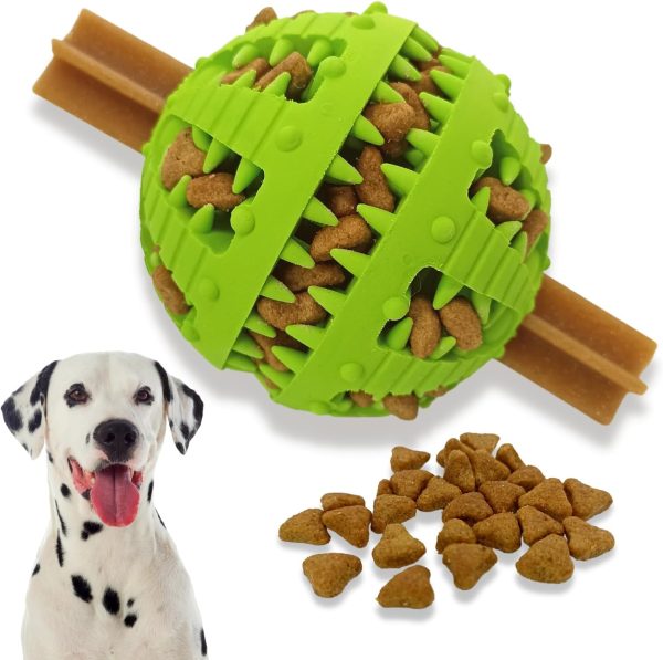 PawsOnlyUK Interactive Dog Toys for Boredom Dog Puzzle Toys Puppy Teething Toys for Small Large Dogs Dog Chew Toys (Large, GREEN)