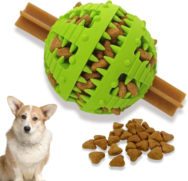 PawsOnlyUK Interactive Dog Toys for Boredom Dog Puzzle Toys Puppy Teething Toys for Small Large Dogs Dog Chew Toys (Small, GREEN)