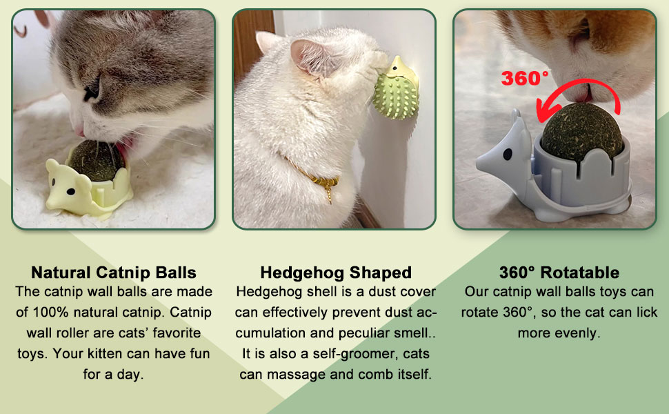 Catnip Balls Toys for Cats Licking