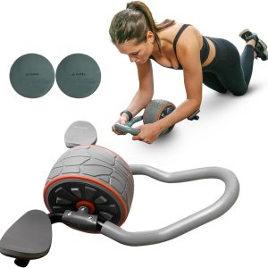 Ab Buddy Ab Roller Exercise Wheel for Home Gym, Ab Wheel Roller for Core Workout, Ab Workout Equipment for Core and Abdominal Strength Training, Home Workout Ab Machine and Gym Accessories.