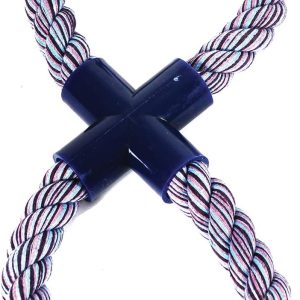 Nuts For Knots 16009 Figure of 8 Rope Dog Toy, Large,Multi