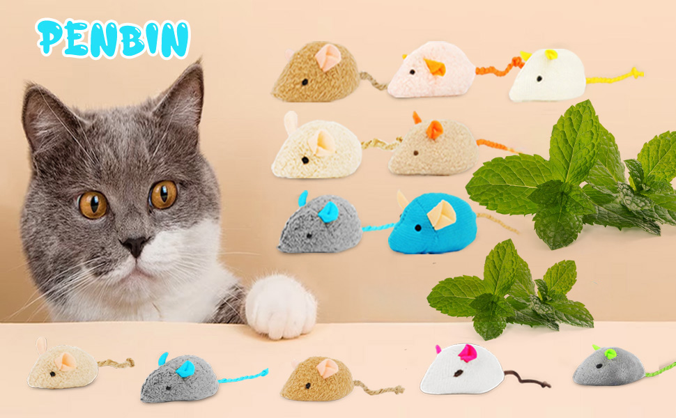 catnip mice toys for cats