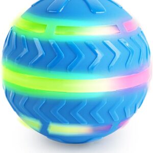 ALL FOR PAWS Interactive LED Dog Toy Ball, Motion Activated Rolling Ball for Dogs, USB Rechargeable