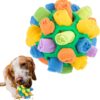 Aliangting Dog Puzzle Toys, Pet Foraging Ball Toys, Interactive Dog Puzzle Toys, Slow Feeder, Sniffing Ball, for Small and Medium-Sized Pet Puppies Olfactory Intelligence Training.