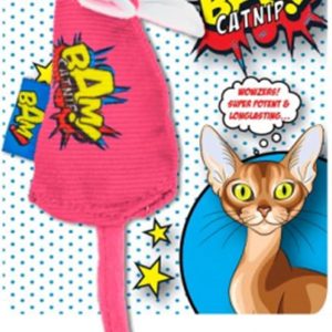 BAM! - Toy with Catnip - 10 cm - Mouse Pink - (503319006087)