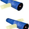 BESPORTBLE 2pcs Pet Cat Two-way Tunnel Cat Exercise Equipment Foldable Pet Cat Small Puppy Play Tunnel Cat Playhouse Pet Cat Tunnel Pet Dog Funny Tunnel Two-way Pet Cat Outdoor Cat Tunnel