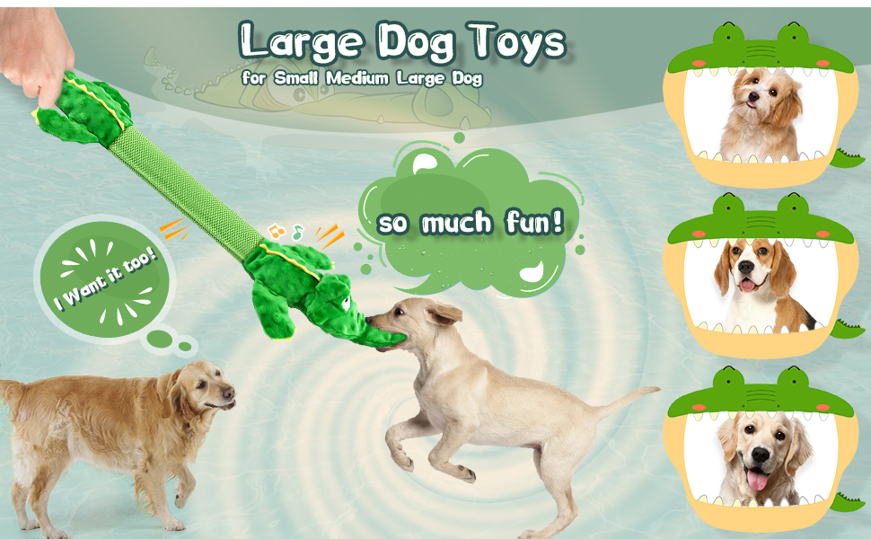 Large Squeaky Dog Toy