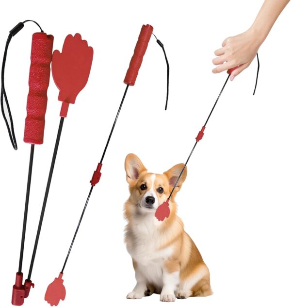 CMANLNYK Agility Training Equipment for Dogs - Foldable Dog ​​Training Tool Portable Agility Poles Stick, Pet Games Training Tools Suitable for Everyday Pets Training, Dog Accessories