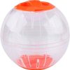 Candeon Hamster Exercise 3Colors-12cm Hamster Gerbil Toy Running Plastic Small Pet Activity Exercise Ball(YELLOW)